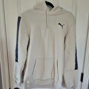Mens Puma Cream Color Hoodie Small S